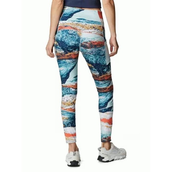 NWT Columbia Printed 7/8 Legging Windgates - Picture 2 of 15